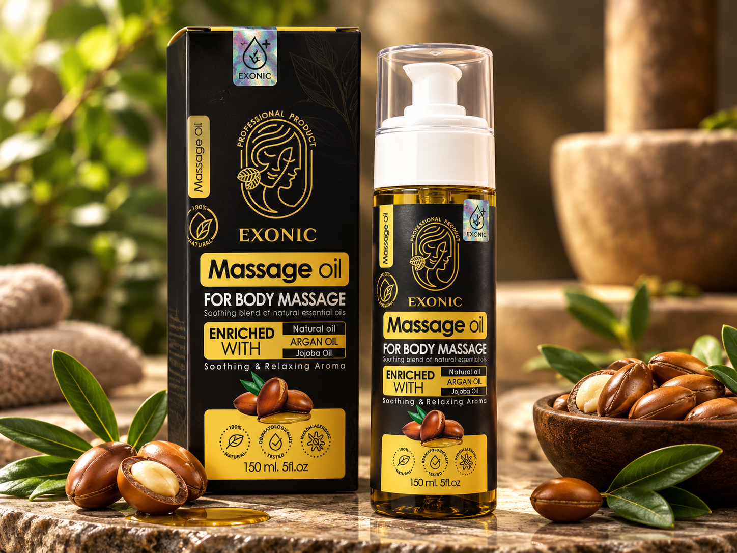 روغن ماساژ بدن ( آرگان )